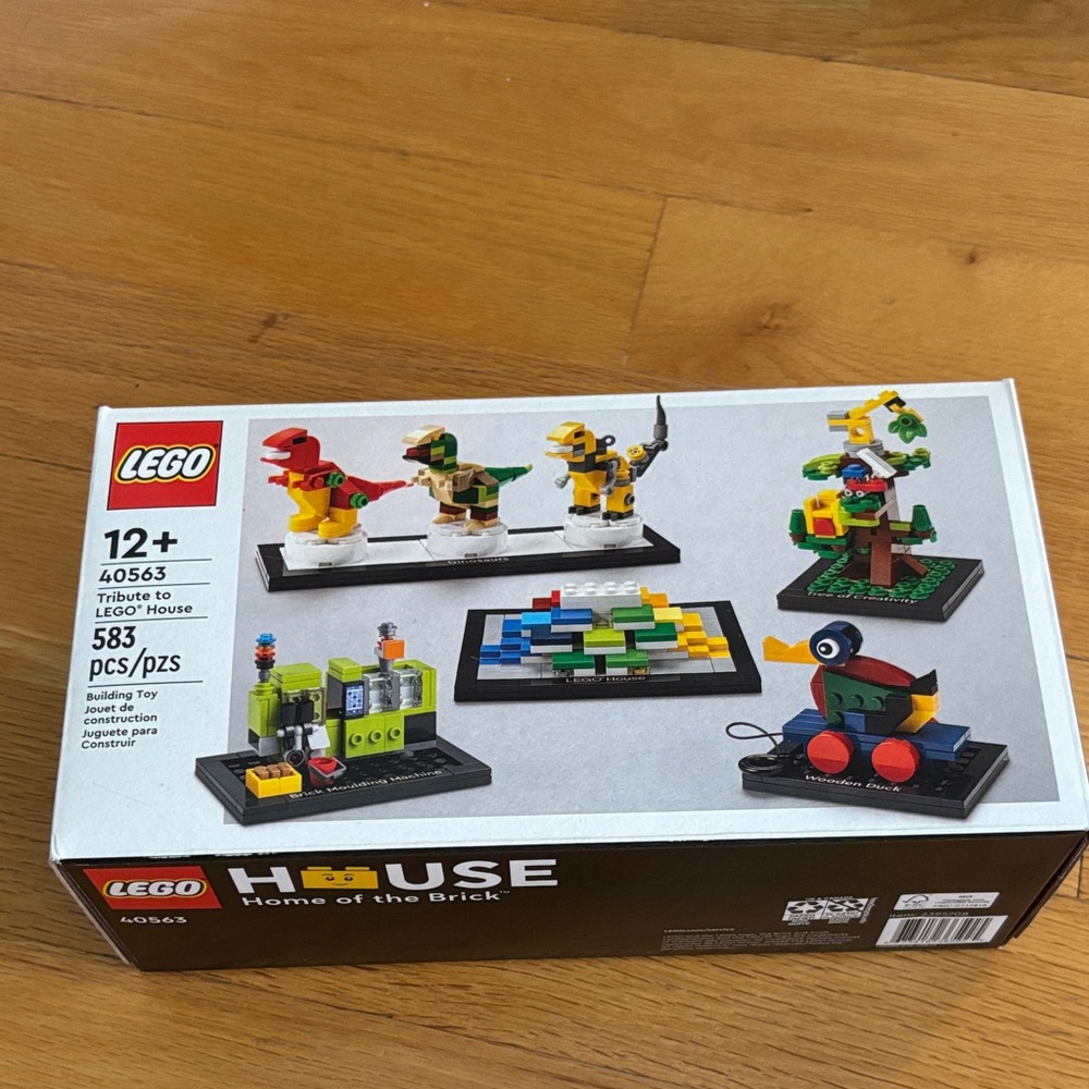 LEGO 40563 Tribute to LEGO House 583 pcs NEW IN BOX 🦕🦖